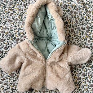 Mayoral Reversible Jacket Newborn EUC